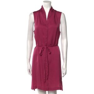 Theory Silk Sleeveless Dress
